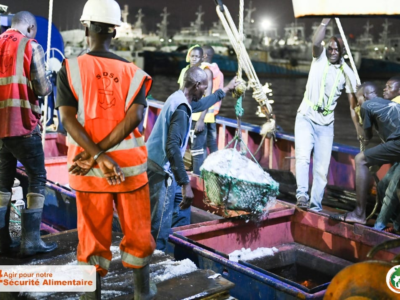 Côte d’Ivoire : Visite du débarcadère Mohamed VI de Locodjro et du port de pêche d’Abidjan