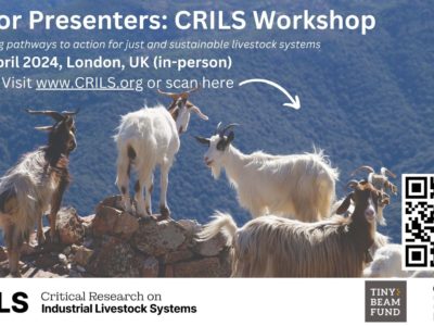 Workshop announcement! – Critical Research on Livestock Systems