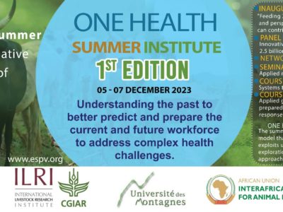 ESPV – Press release : One Health Summer Institute #OHSI2023