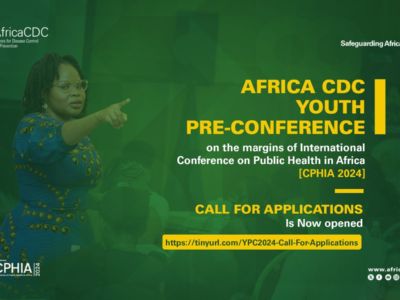Call for Applications: 2024 Africa CDC Youth Pre-Conference (YPC2024)