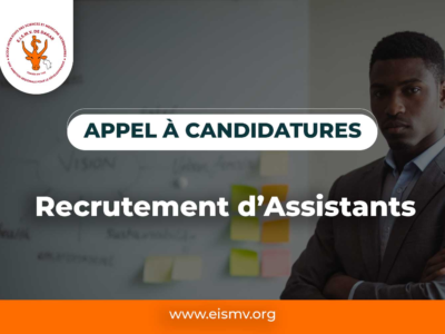 EISMV : Appel à candidatures – Recrutement d’Assistants