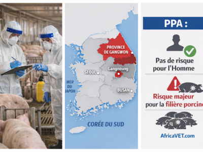 Corée du Sud : la peste porcine africaine refait surface à Gangneung, 20 000 porcs abattus