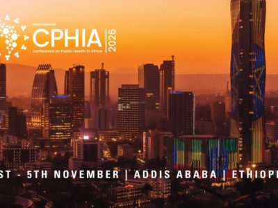 The 5th International Conference on Public Health in Africa (CPHIA 2026) will take place from 1st to 5th November 2026 in Addis Ababa, Ethiopia.
